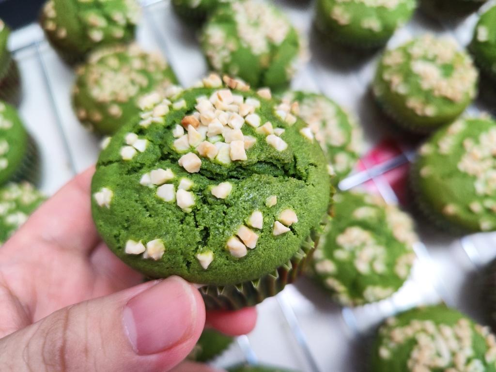 斑斓椰椰榛子玛芬蛋糕🥥的做法