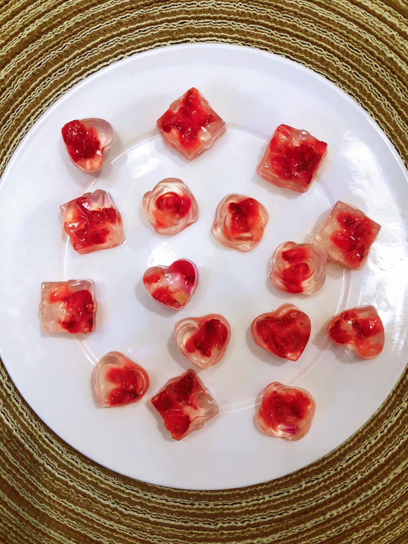阿瑞的厨房做的自制果冻