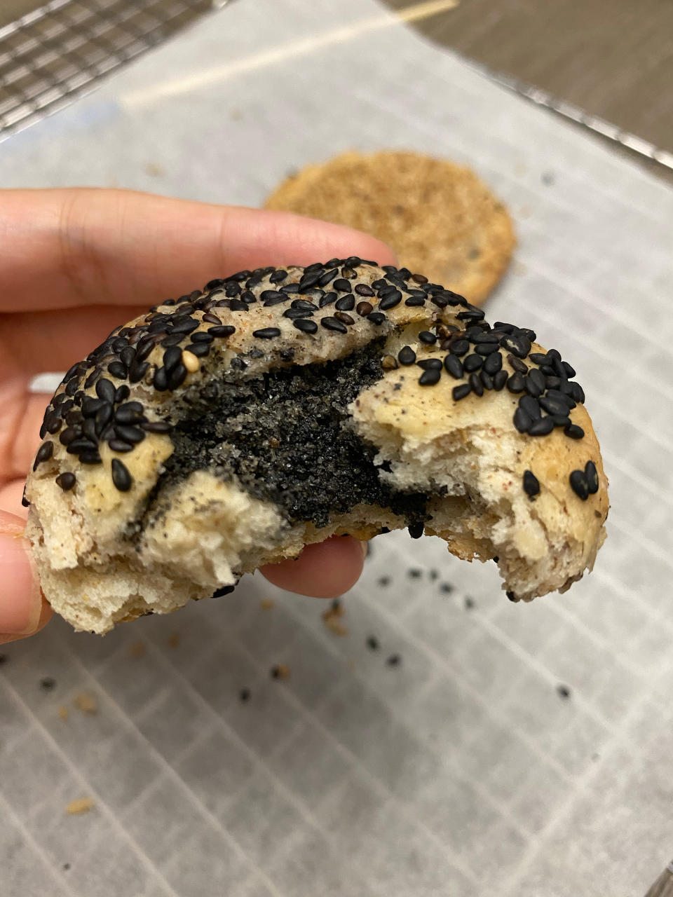 堂妈小厨——芝麻糖酥饼