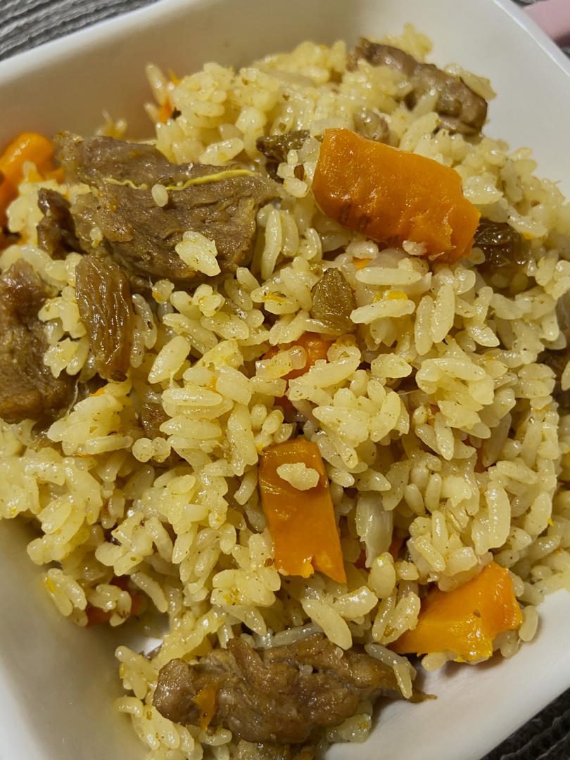 电饭锅版羊肉手抓饭