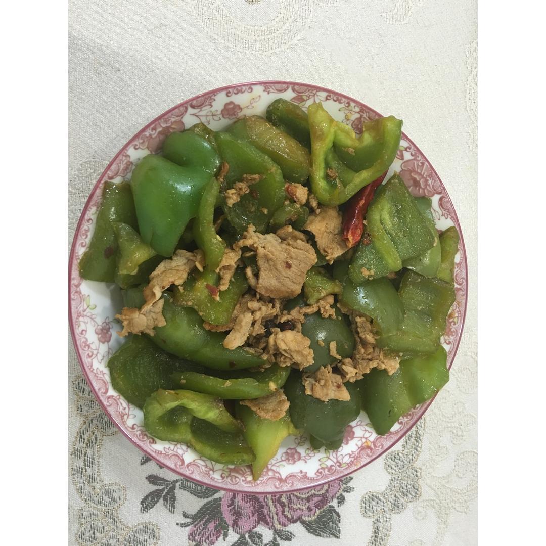 青椒肉片