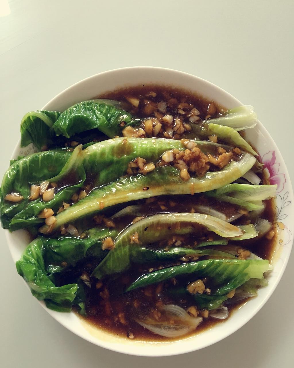 家常菜 蚝油生菜