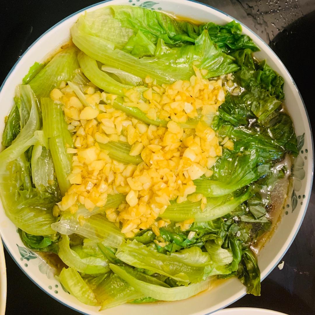 低脂蚝油生菜
