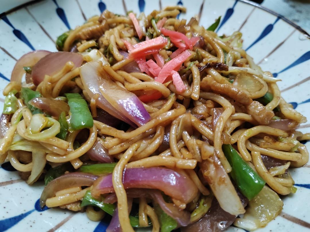 焼きそば（日式酱油炒面）