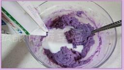 奶香紫薯雪糕的做法 步骤4