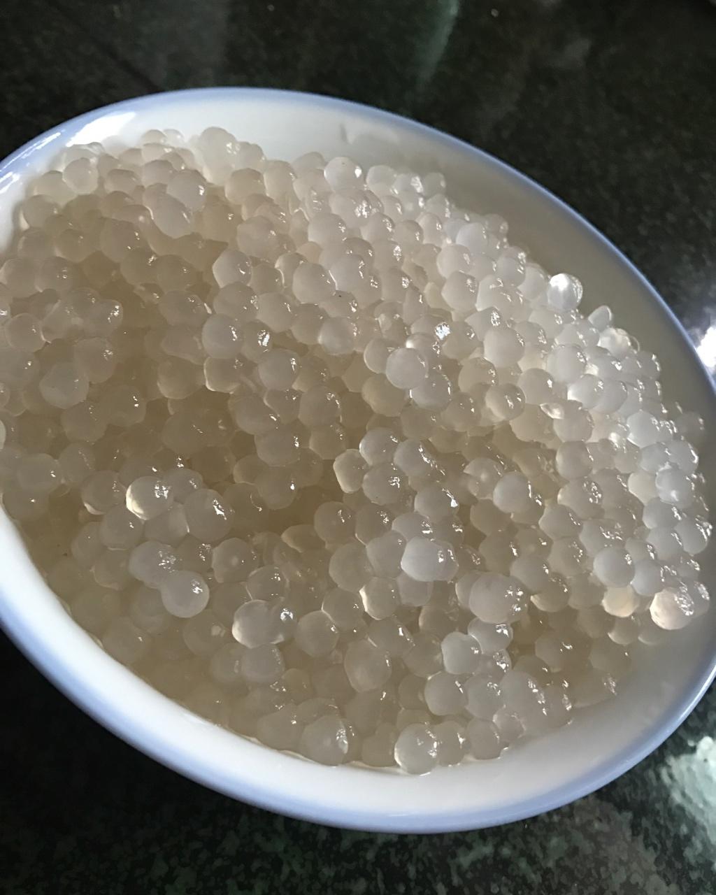 小碗汤圆酱做的零失败煮西米方法——晶莹q弹