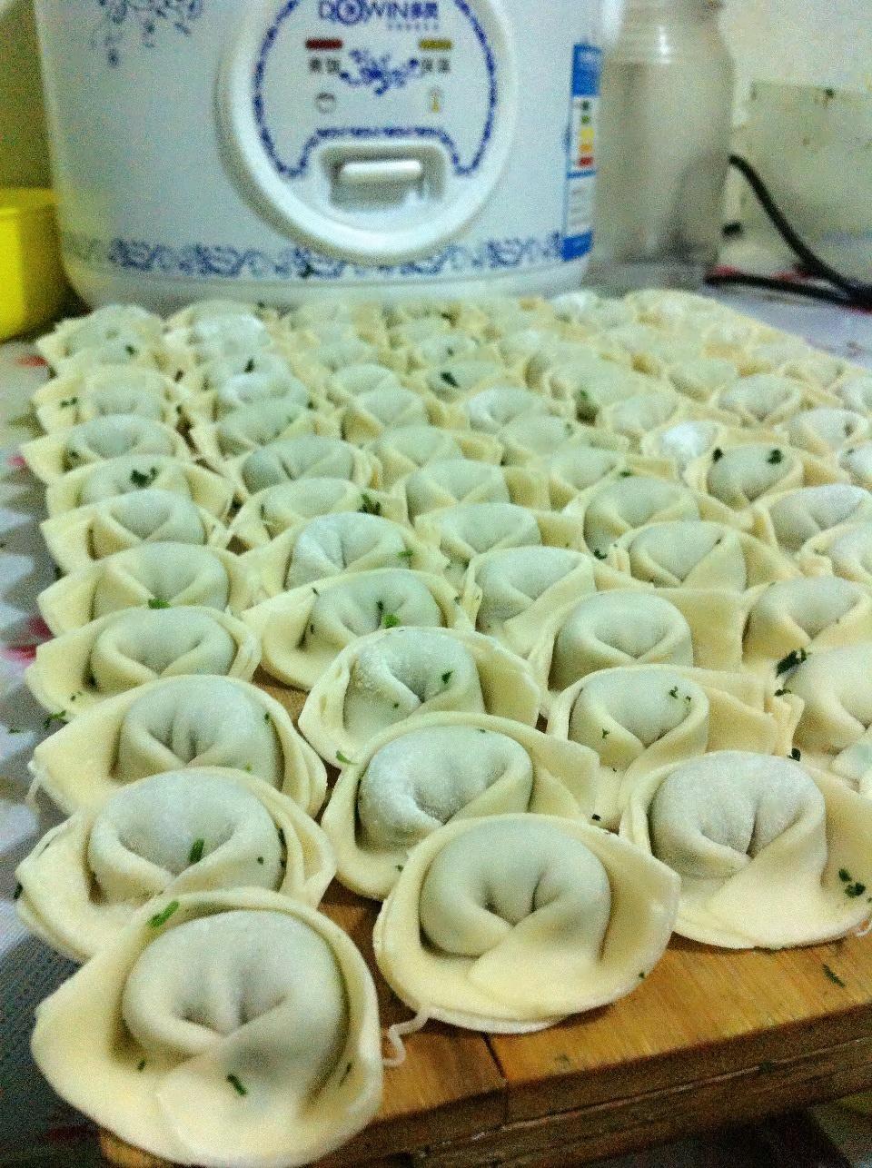 苜蓿馄饨or 饺子的做法