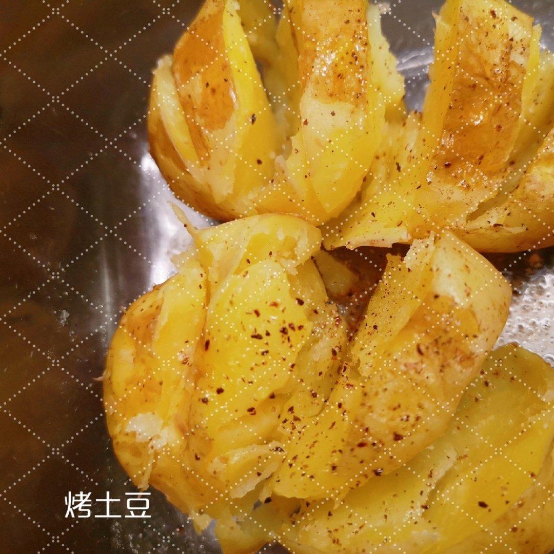 科达·布莱克的超快手烤土豆（微波炉/烤箱）