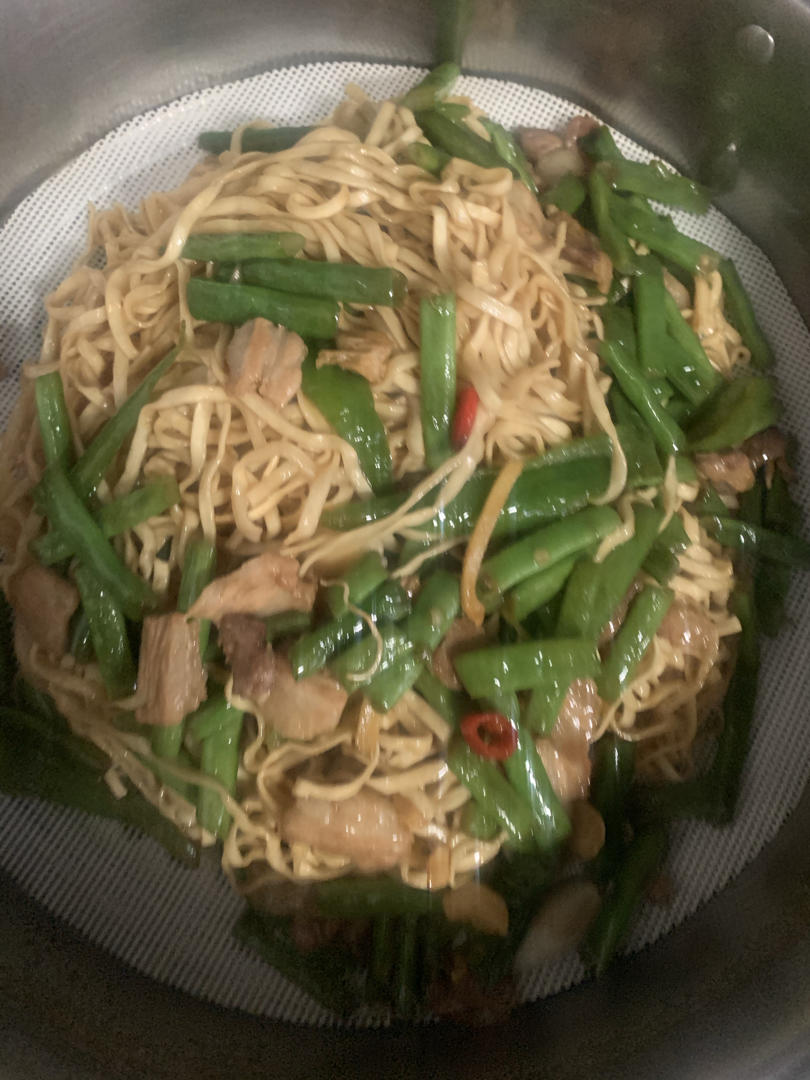 蒸面条