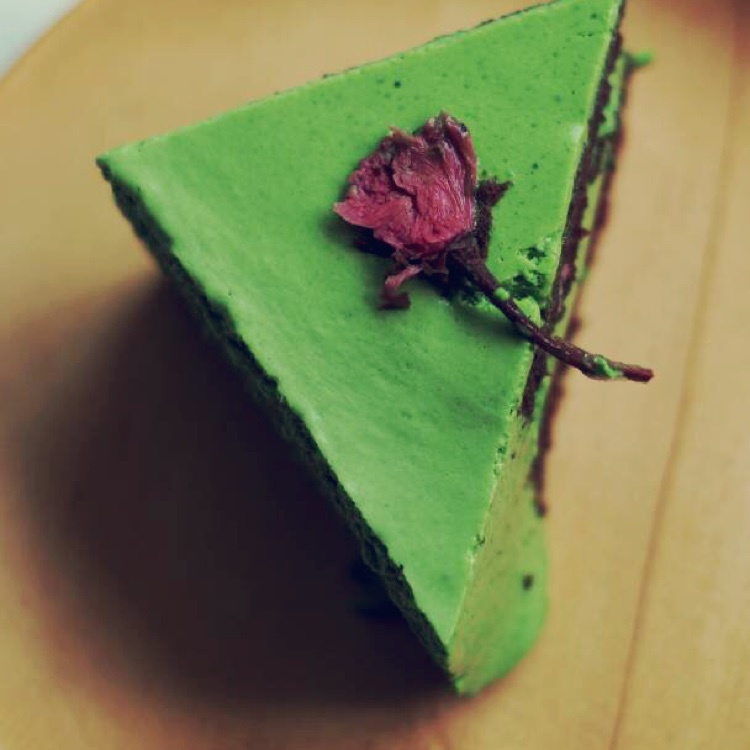 巧克力抹茶慕斯蛋糕（小山进巧克力海绵）