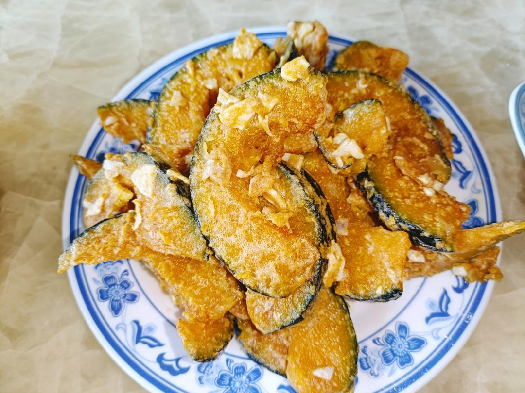 咸蛋黄焗贝贝南瓜🎃