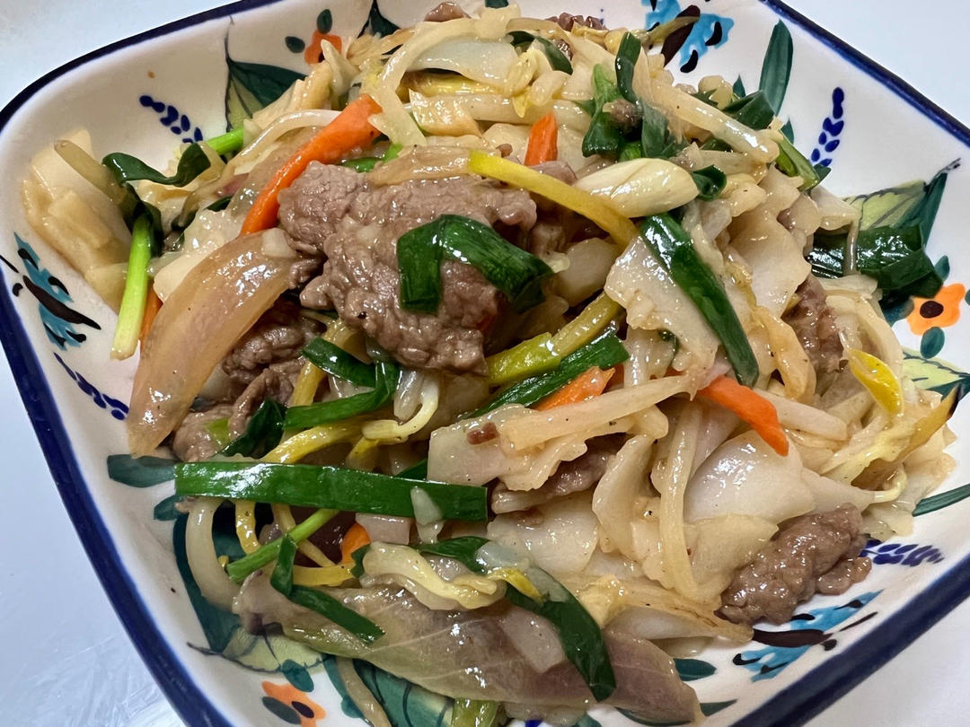 广式炒牛河&炒河粉