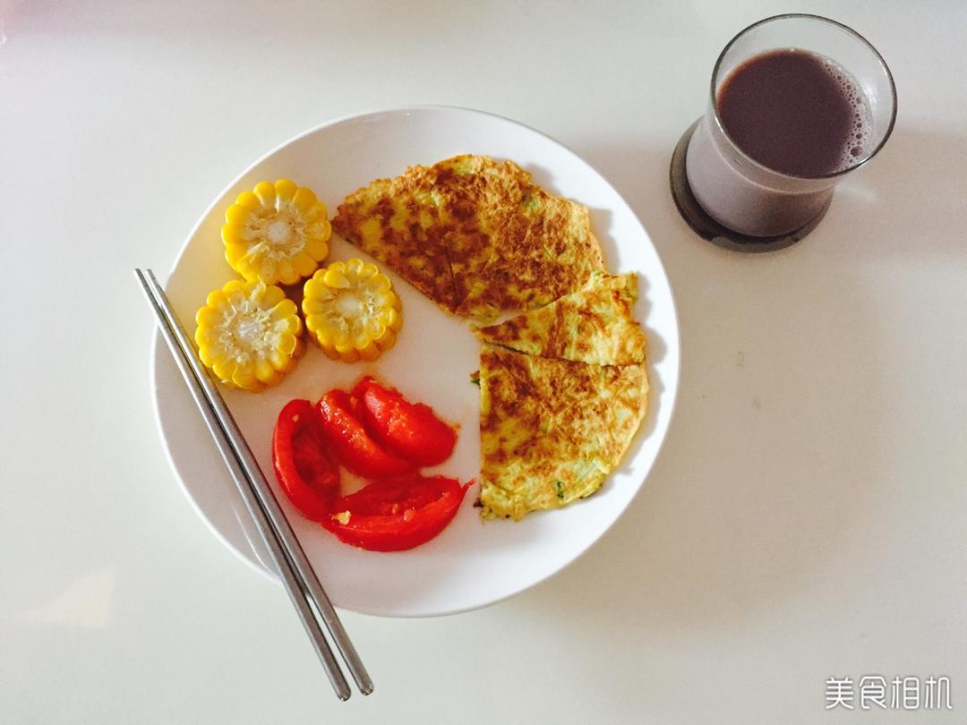 西葫芦鸡蛋饼