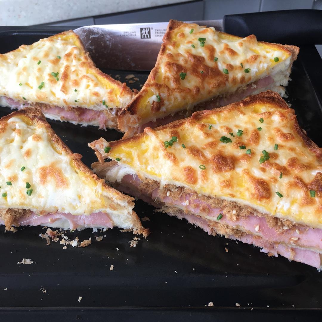 超级好吃的黄金三明治🥪