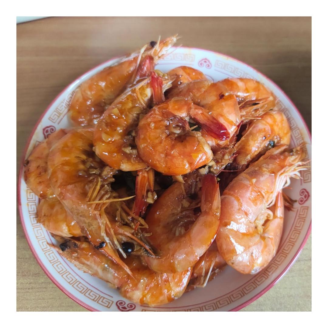 家庭版油焖大虾