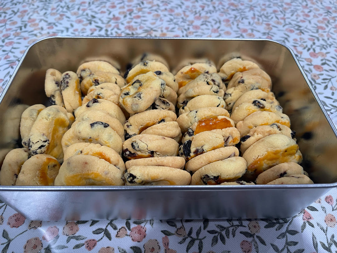 酥掉渣❗️奶香提子酥