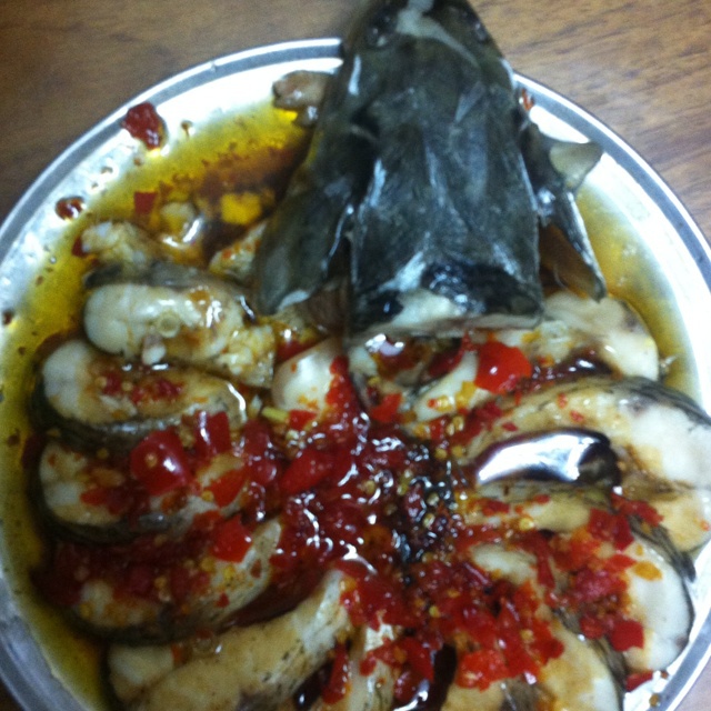 孔雀开屏清蒸鱼