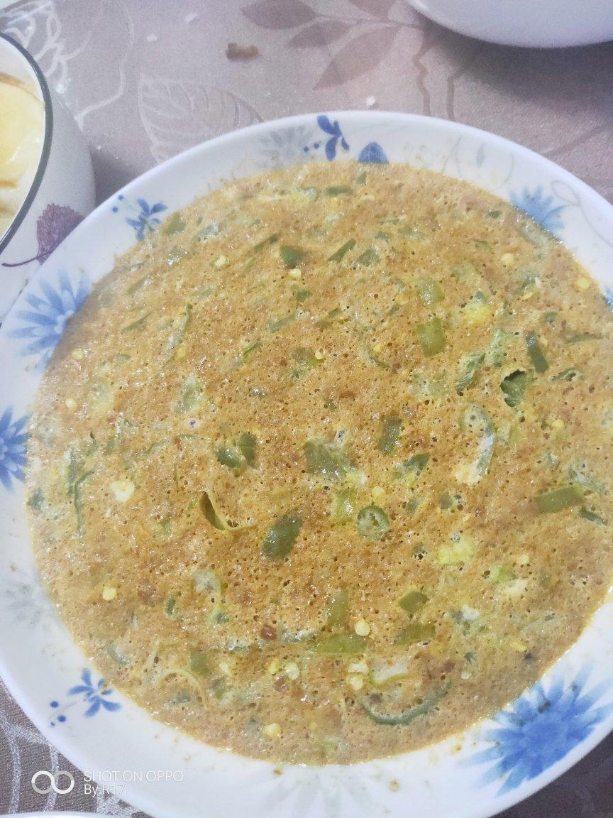 七月她爸做的东北蒸鸡蛋酱