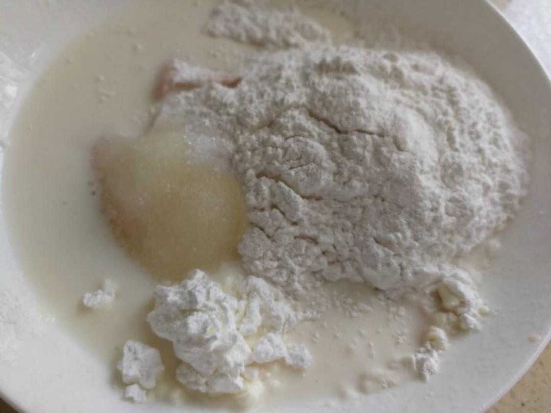 纯奶手撕吐司的做法 步骤1