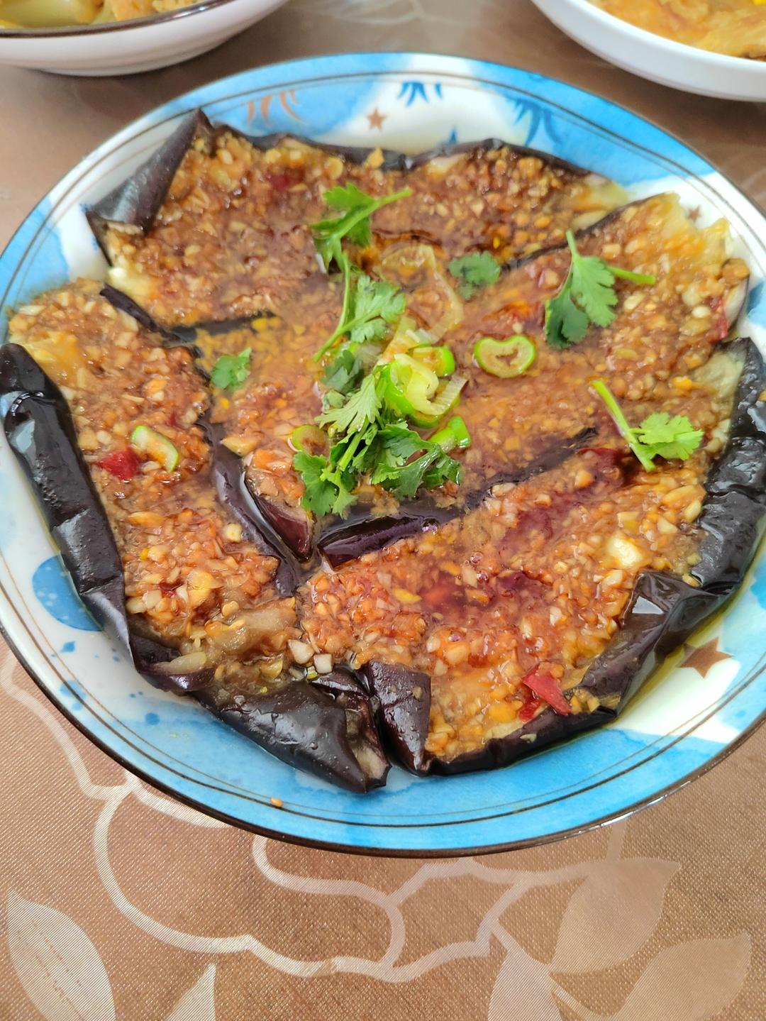 蒜蓉蒸茄子