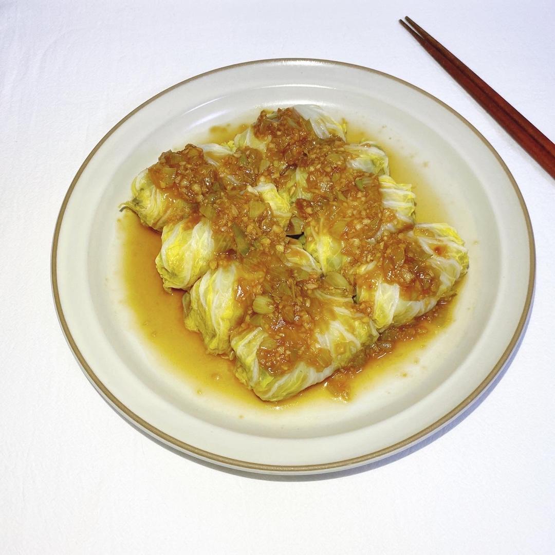 肉酿白菜卷
