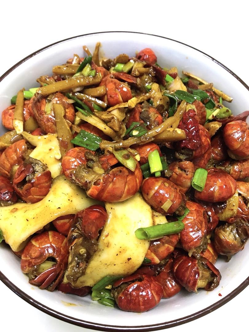麻辣炒虾尾