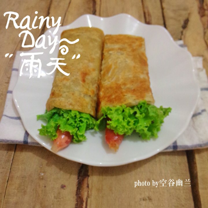 飞饼版的鸡蛋灌饼