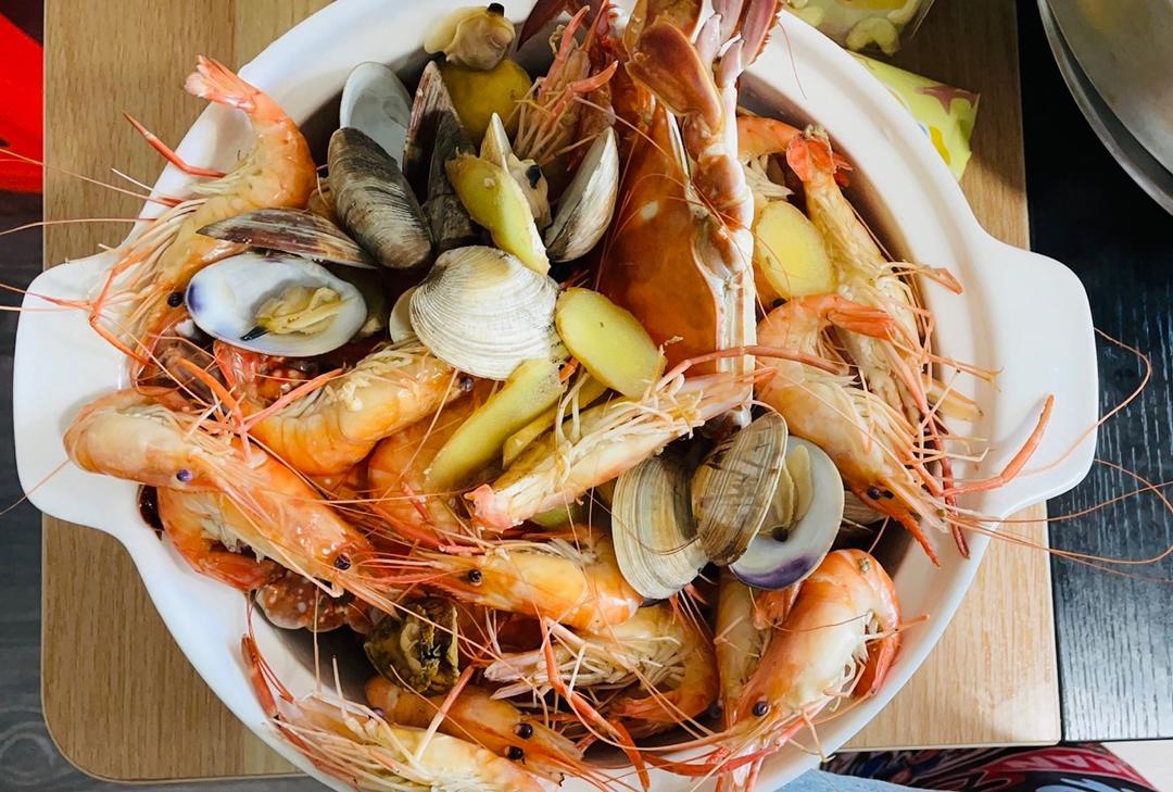 时令-清蒸小海鲜