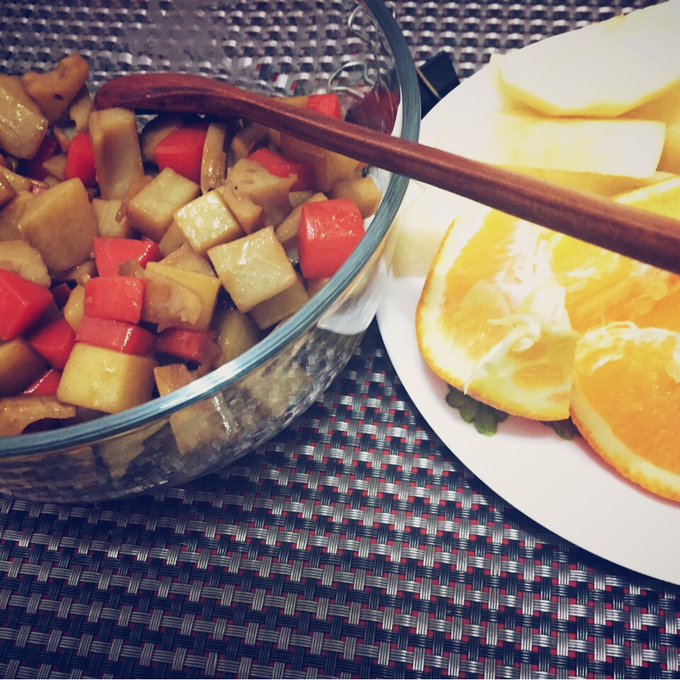 牙套的饭！