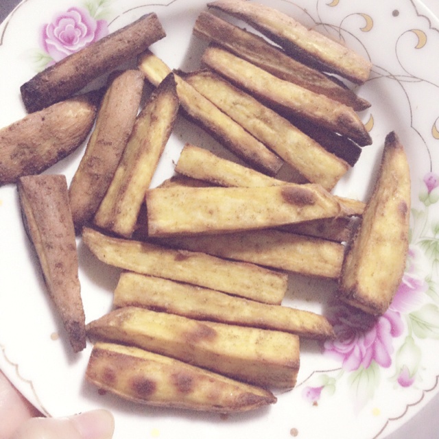 【曼食慢语】香辣烤红薯条
