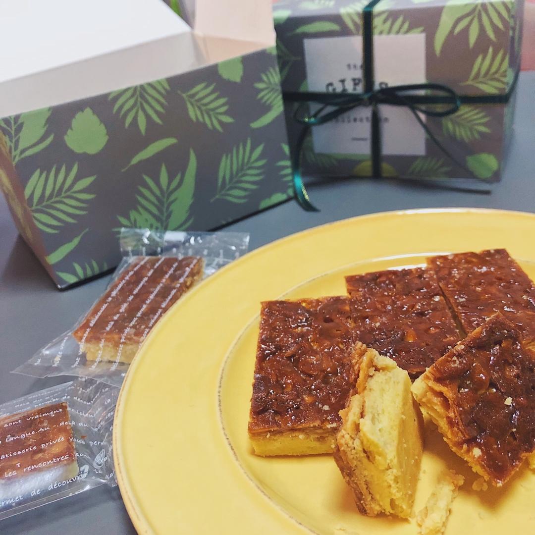 法式焦糖杏仁酥饼【果子学校减糖版适用28*28烤盘】