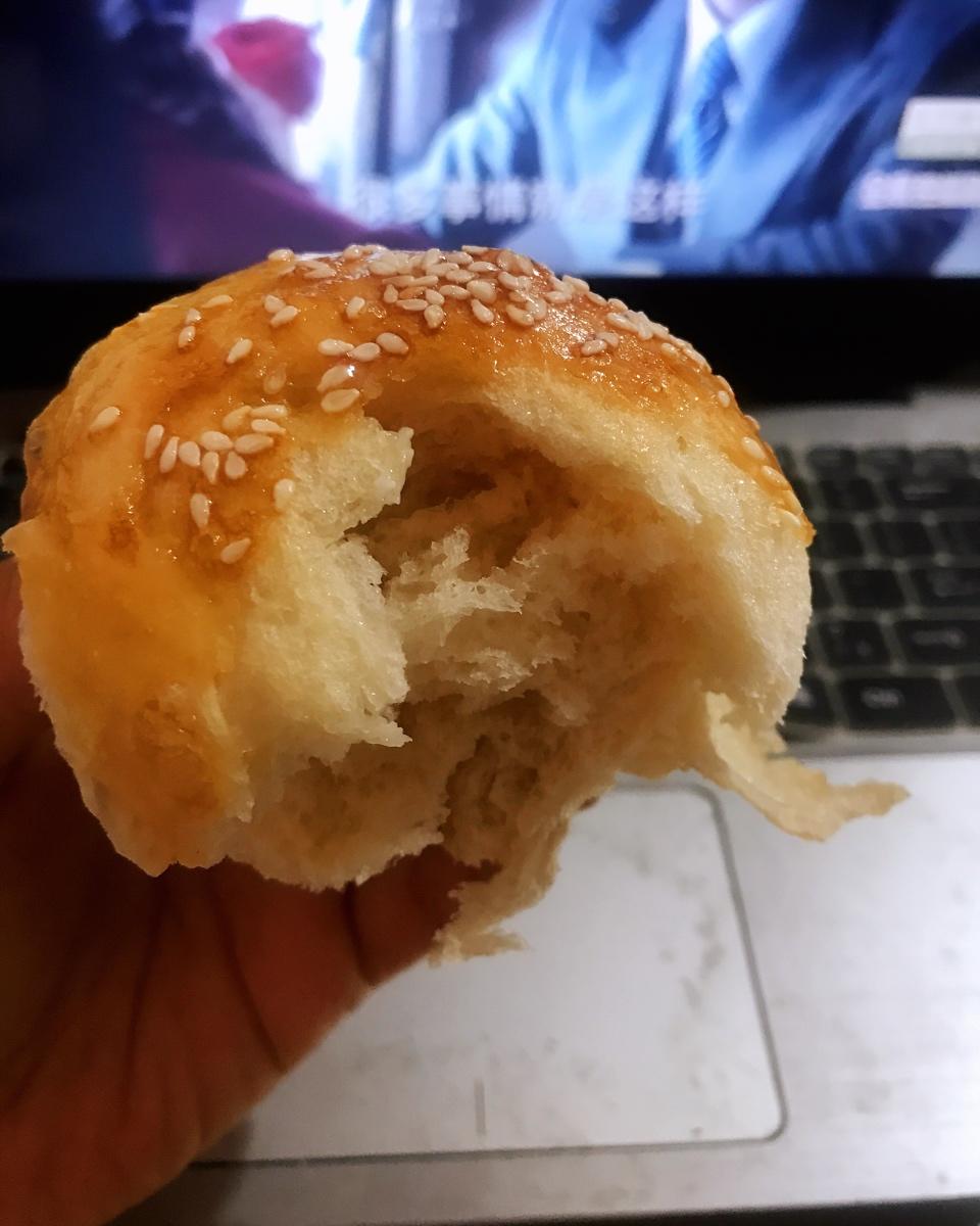 肉松沙拉酱面包（65度汤种）