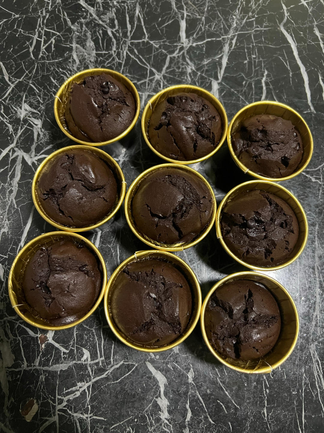 布朗尼杯子蛋糕