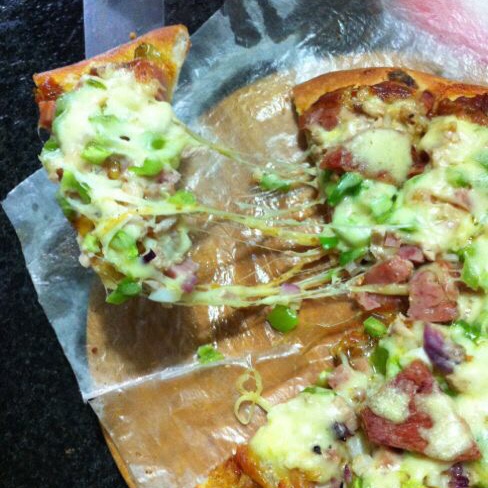 金枪鱼火腿pizza