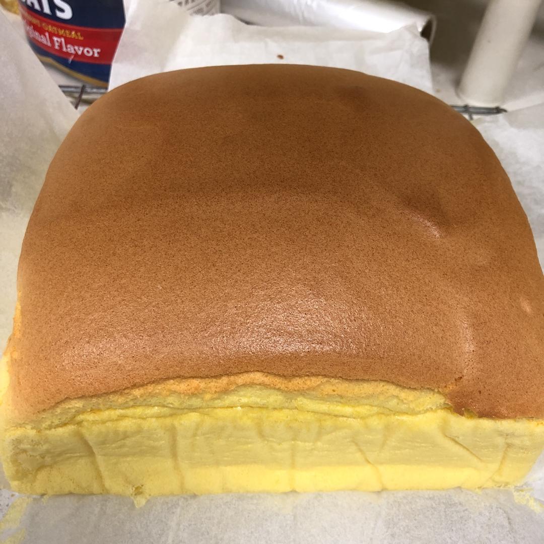 古早味蛋糕....烫面水浴法