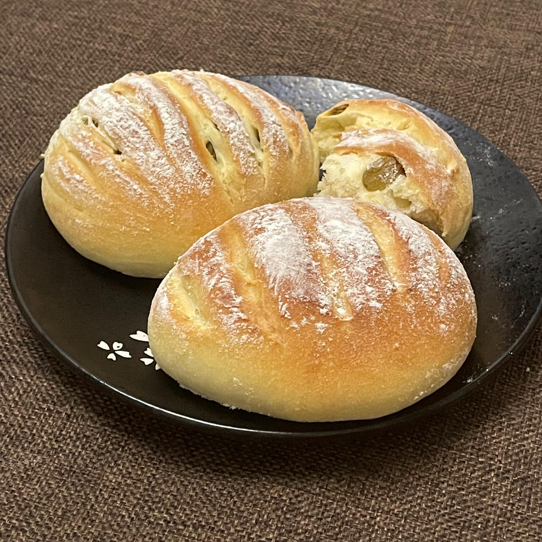 无黄油免揉手撕面包