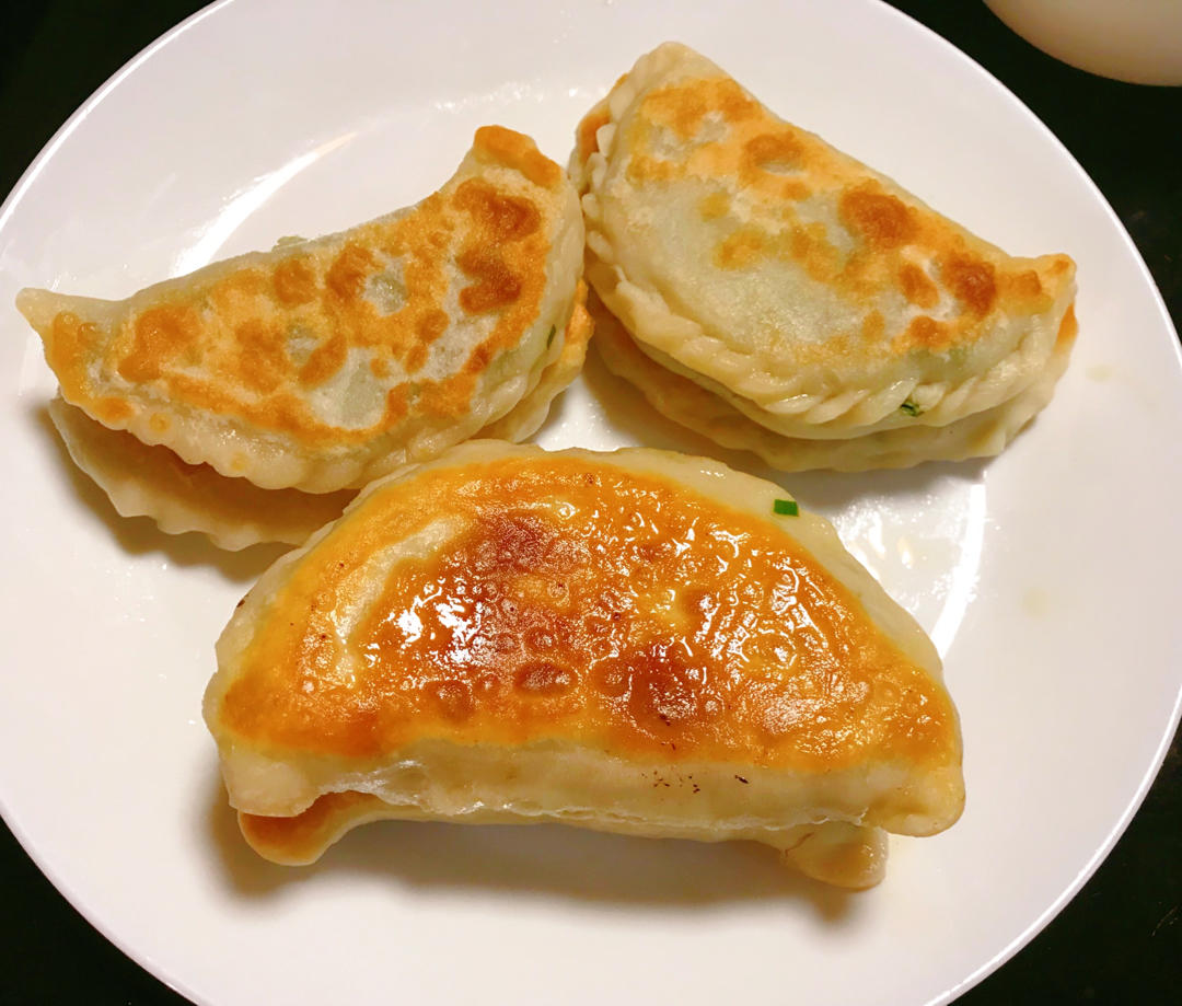 秋天的果实9做的鲜香韭菜盒子