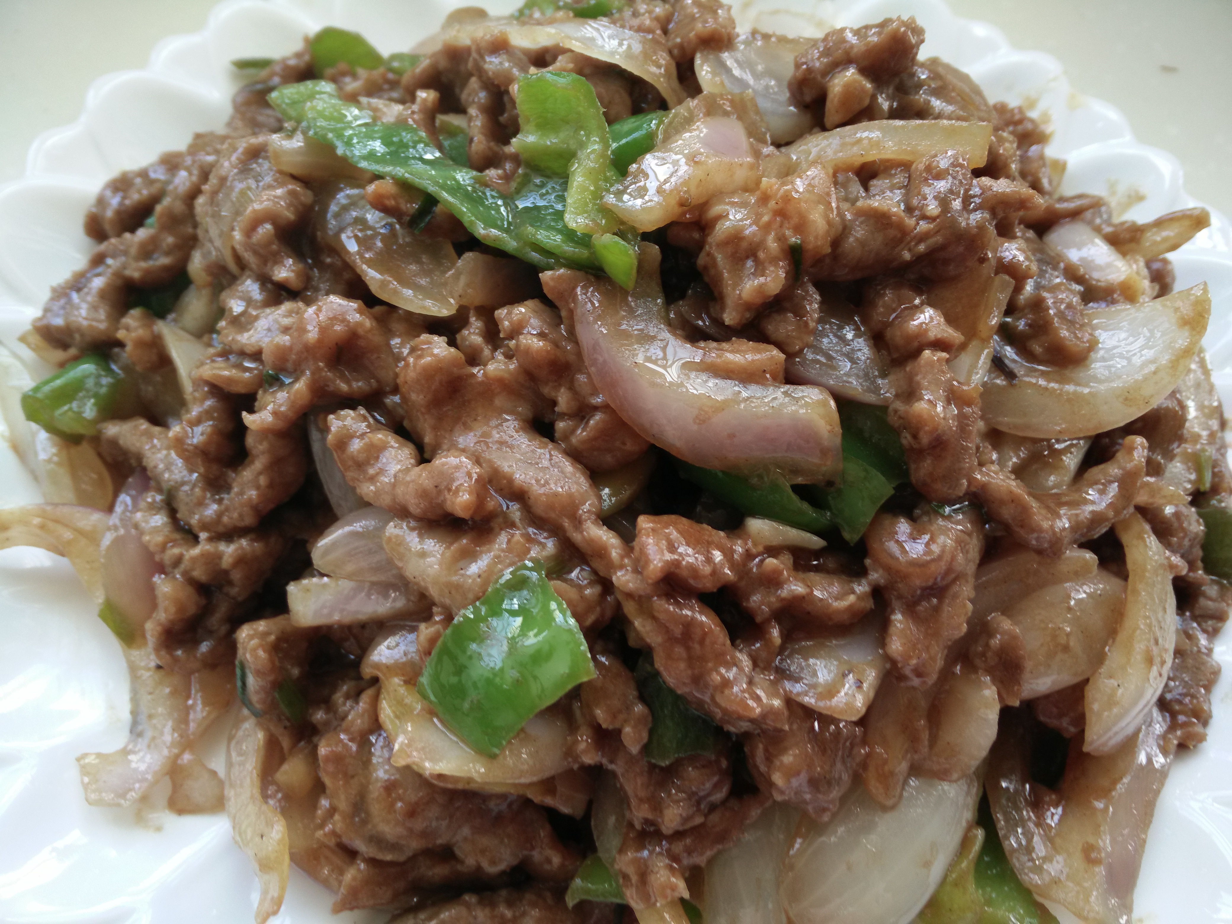 黑椒牛柳