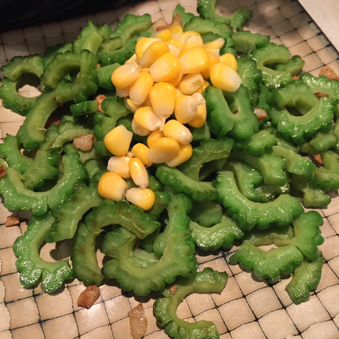清炒苦瓜