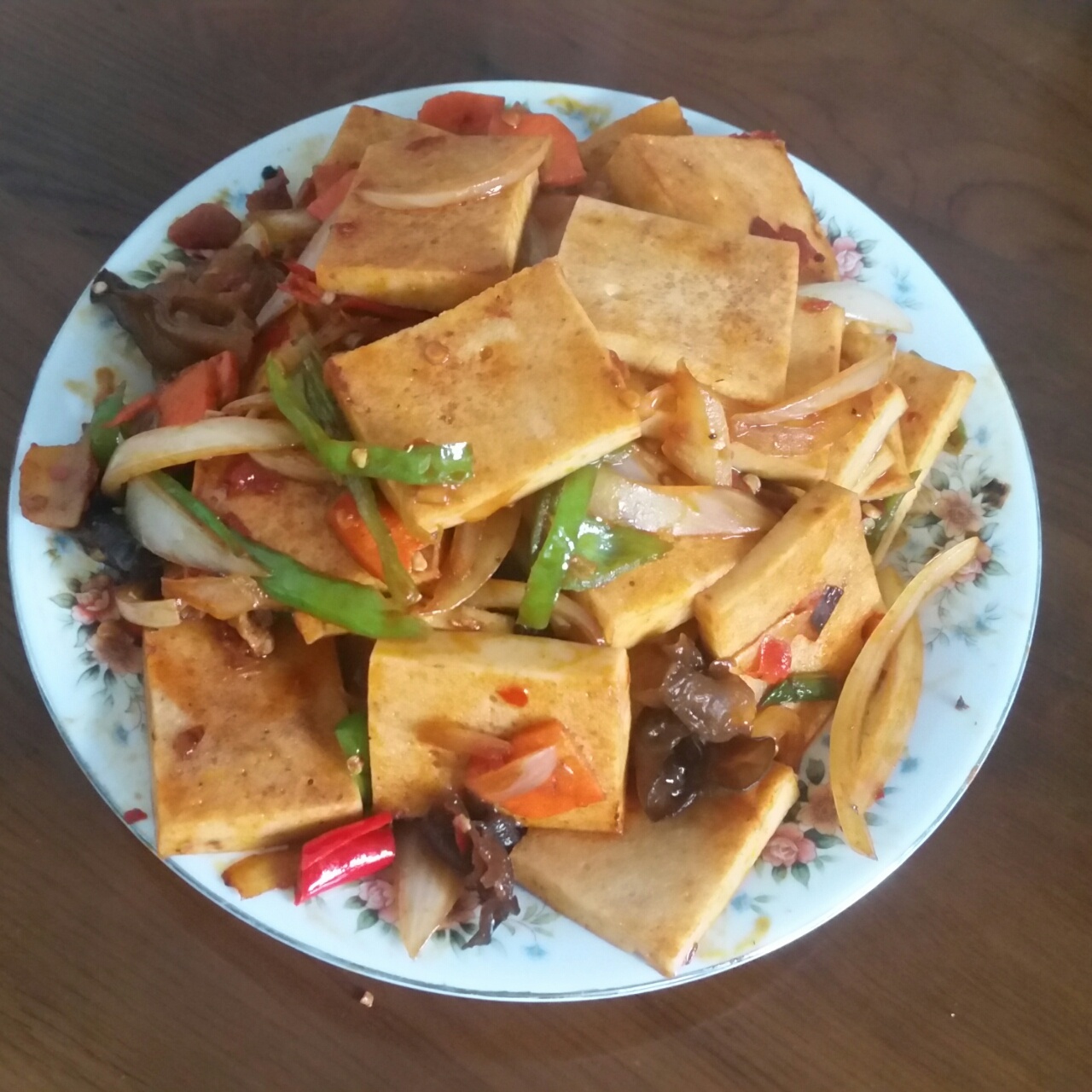 干锅千页豆腐