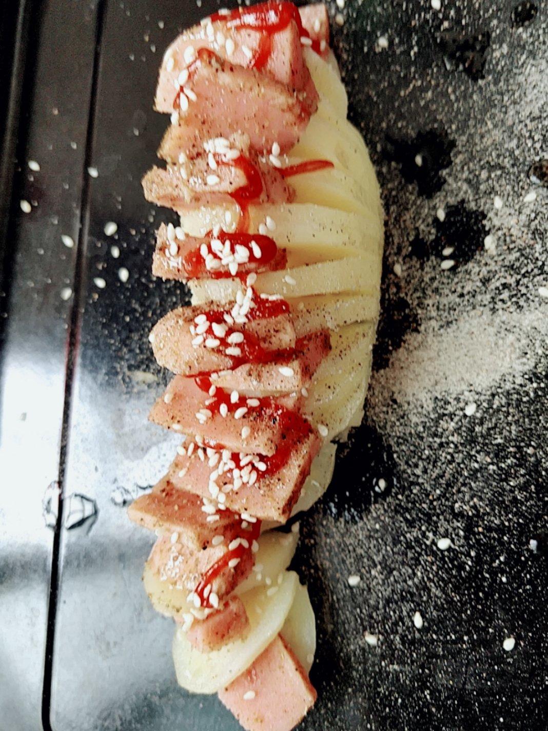 培根风琴烤土豆