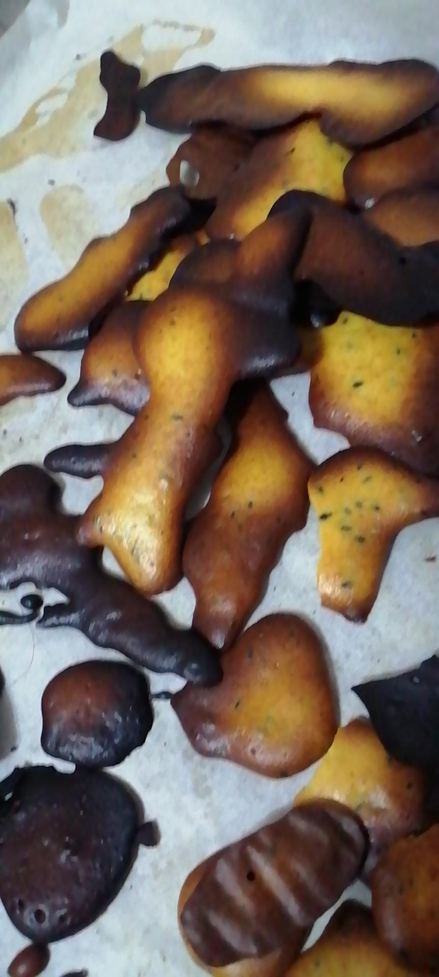 黑芝麻薄脆小饼干