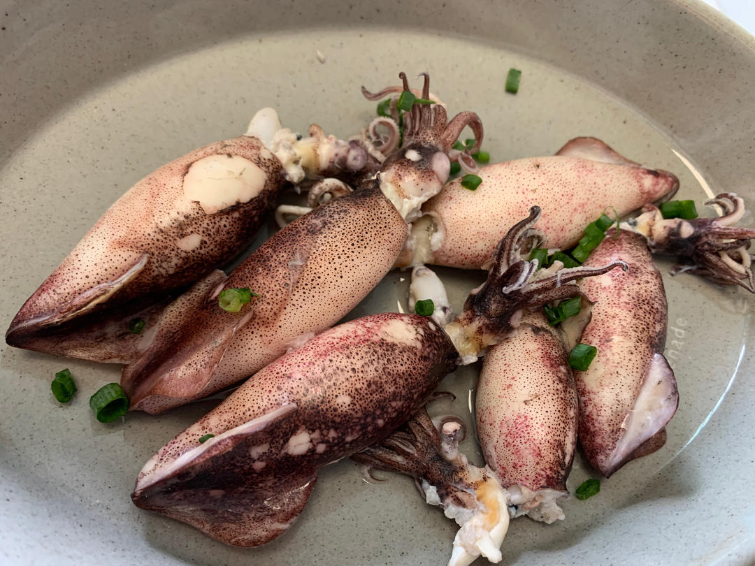 白灼鱿鱼/笔管鱼