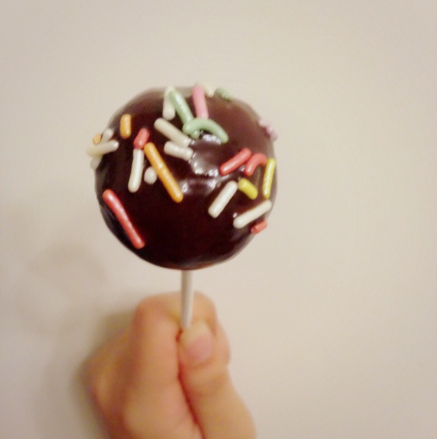 棒棒糖蛋糕 cake pops 做法