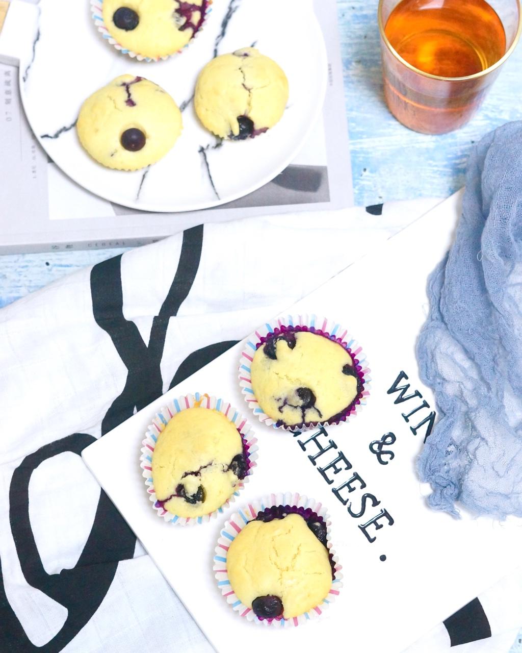 蓝莓玛芬蛋糕 Blueberry Muffin