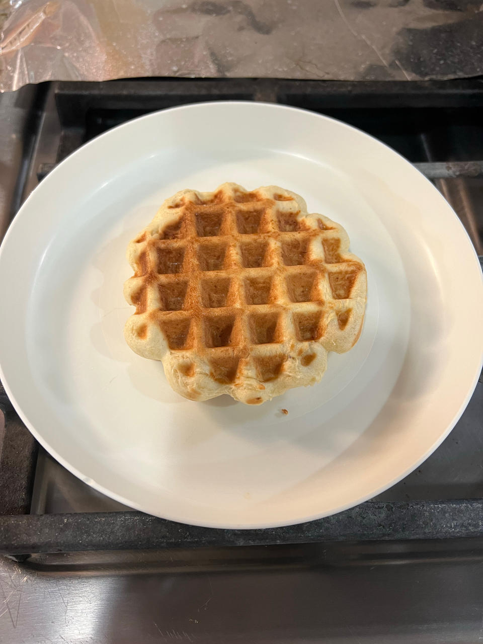 焦糖比利时华夫饼