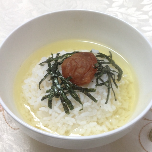 梅子茶泡饭