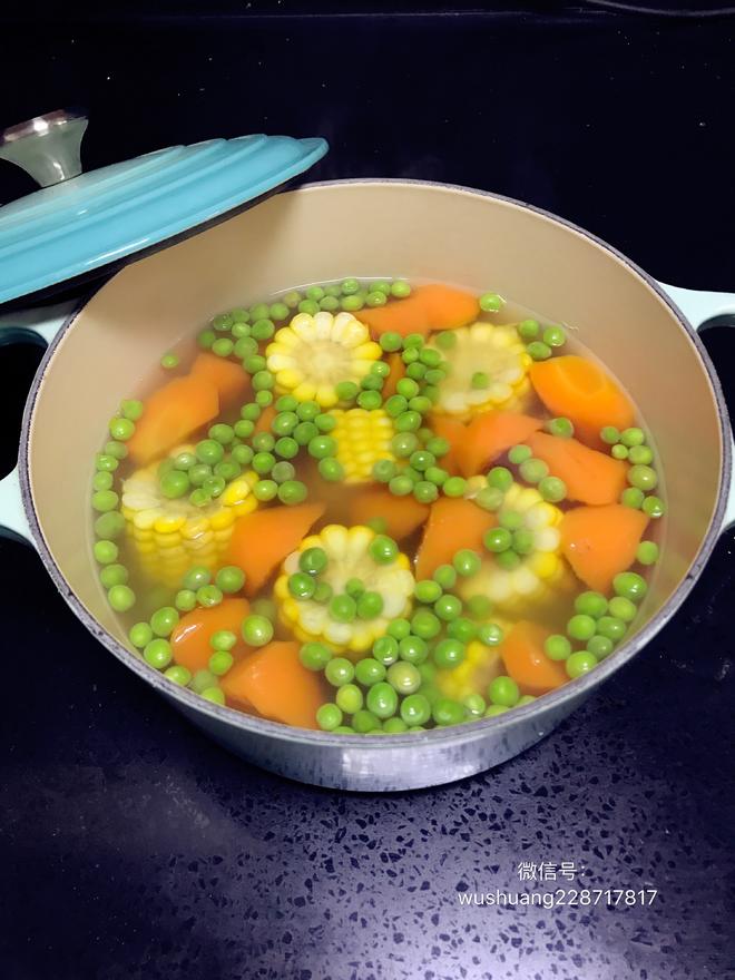 豌豆蔬菜汤的做法