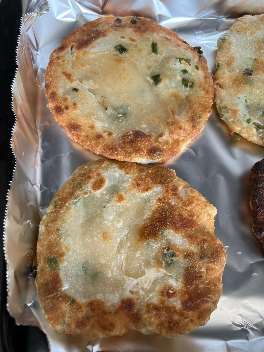 上海葱油饼-酥到掉渣