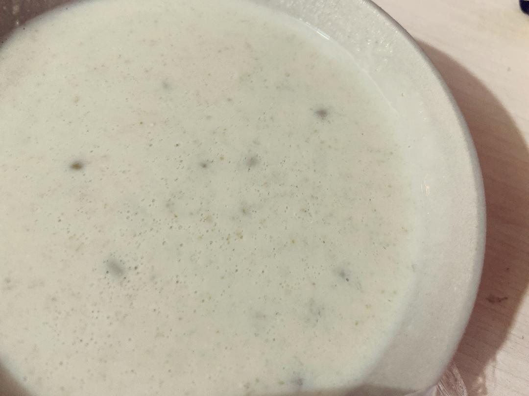 解暑健康爽口无糖绿豆沙牛乳